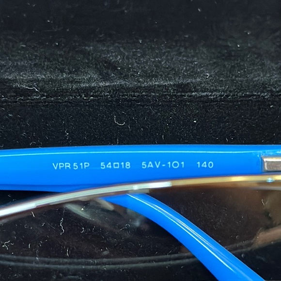NEW Prada Eyeglasses VPR51P Blue - Picture 5 of 8